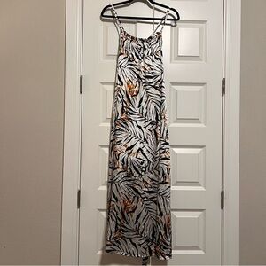 Bailey Blue Zebra Print Maxi Dress